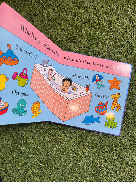 You Choose Bedtime (board book)