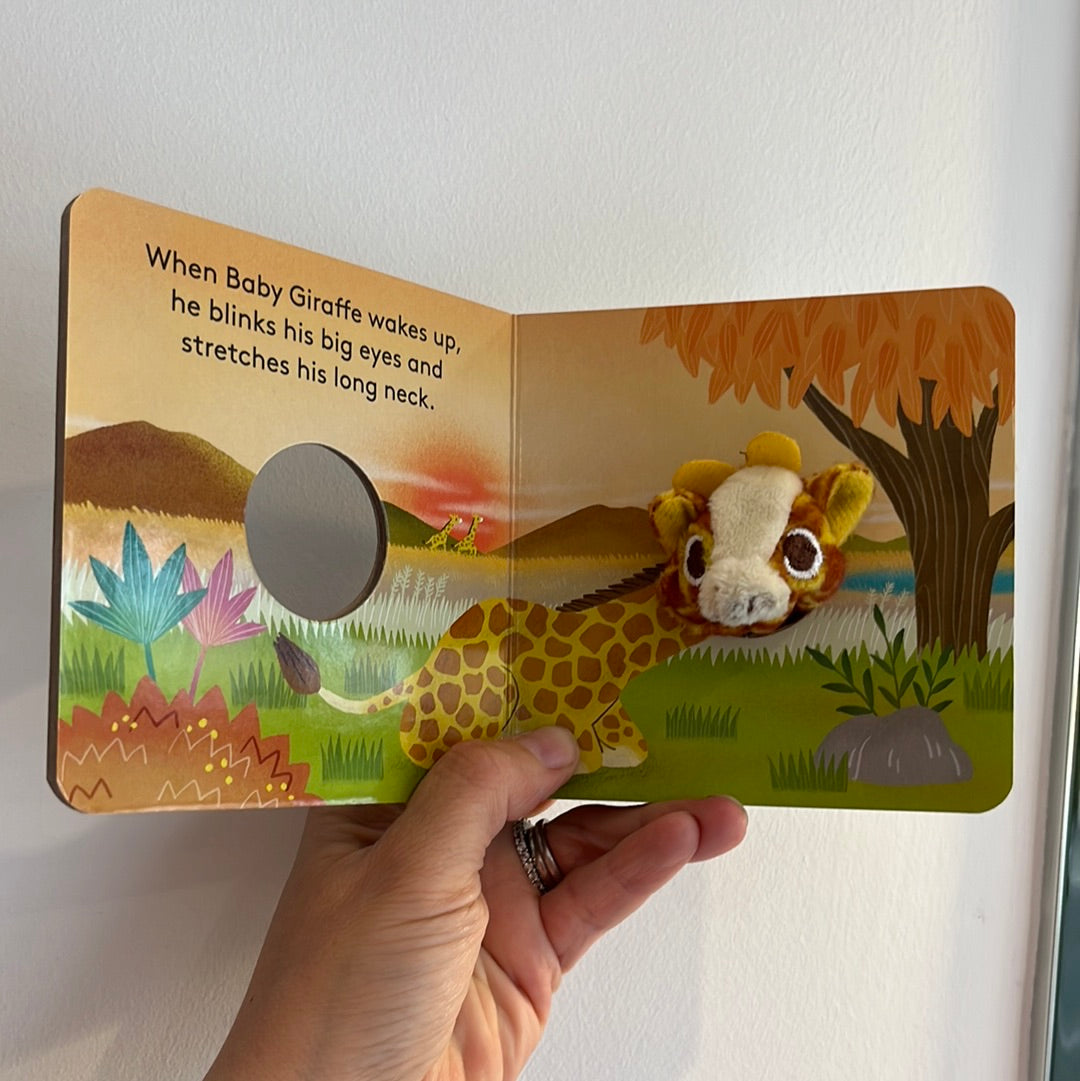 Baby Giraffe Finger Puppet Book – ChocoLit