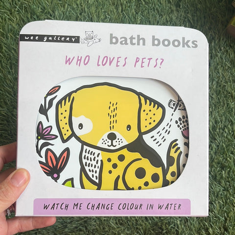 Who Loves Pets? Bath Book