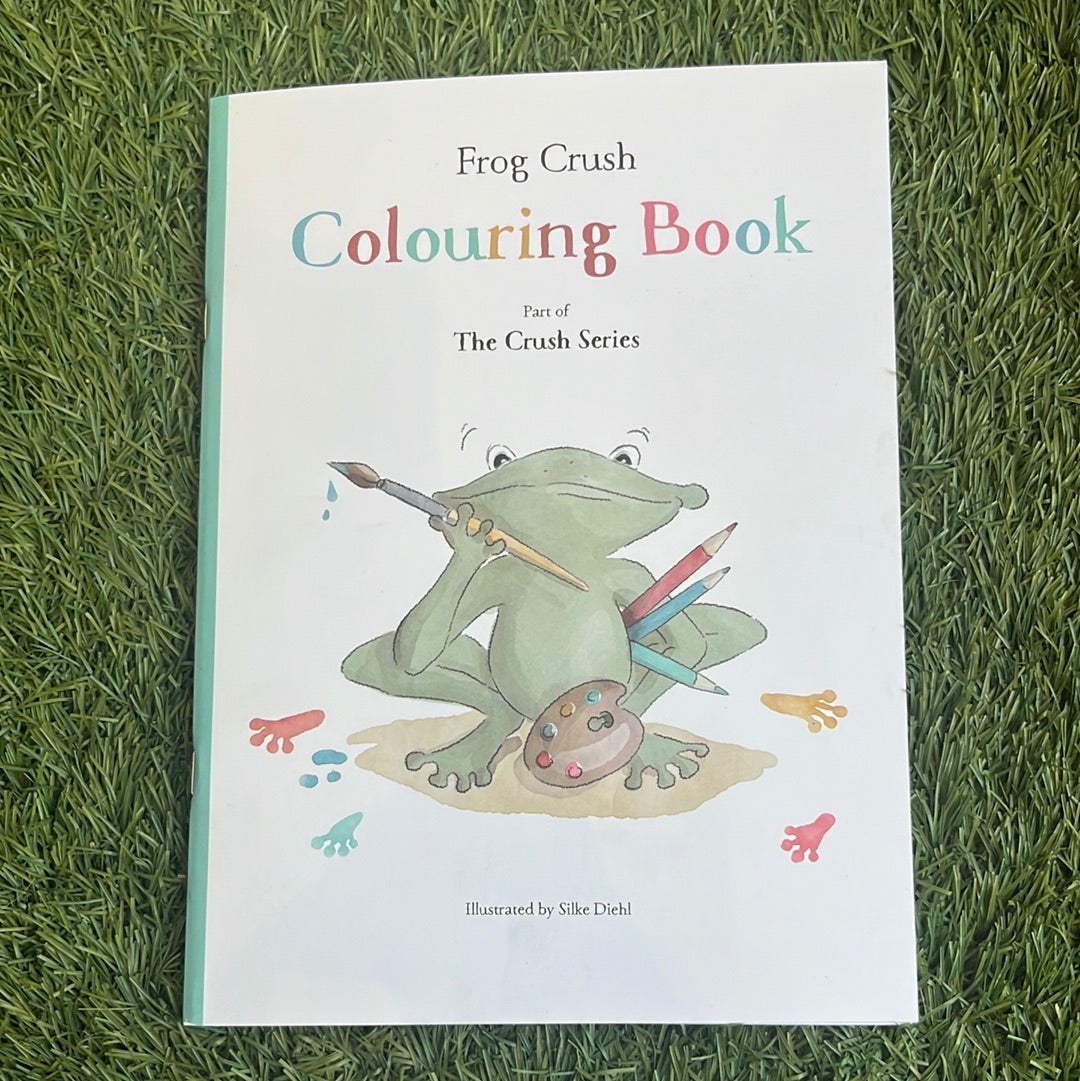 Frog Crush Colouring Book