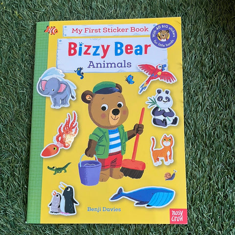 Bizzy Bear Animals Sticker Book