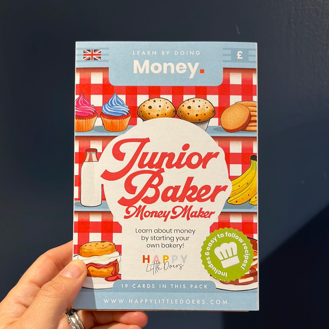 Junior Baker Money Maker Flashcards