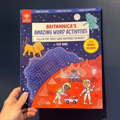 Brittanica’s Amazing Word Activities Follow The Stars! What Happened on Mars?