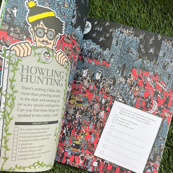 Where’s Wally Monster Hunt Activity Book