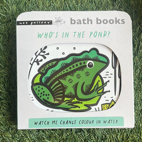 Who’s in the pond? Bath book