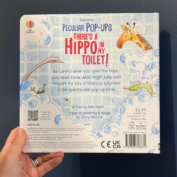 There’s A Hippo In My Toilet