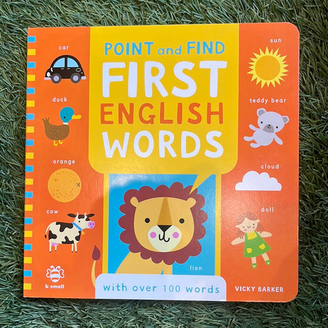 Point and Find First English Words
