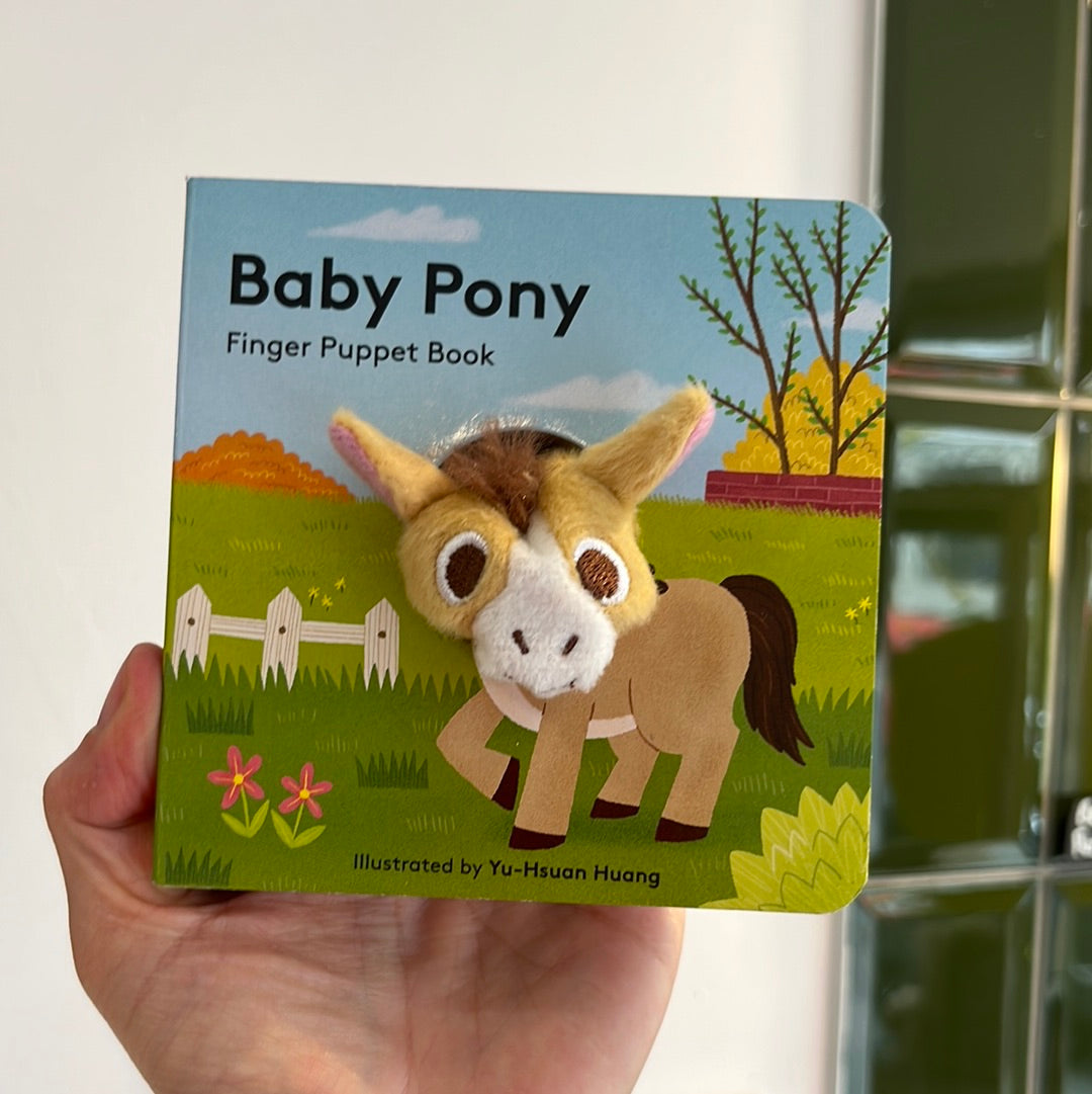 Baby Pony Finger Puppet Book – ChocoLit