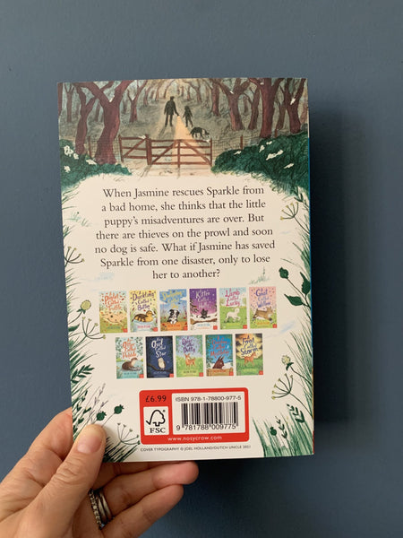 When Jasmine rescues Sparkle from a bad home, she thinks that the little puppy's misadventures are over. But there are thieves on the prowl and soon no dog is safe.  What if Jasmine has saved Sparkle from one disaster, only to lose her to another?