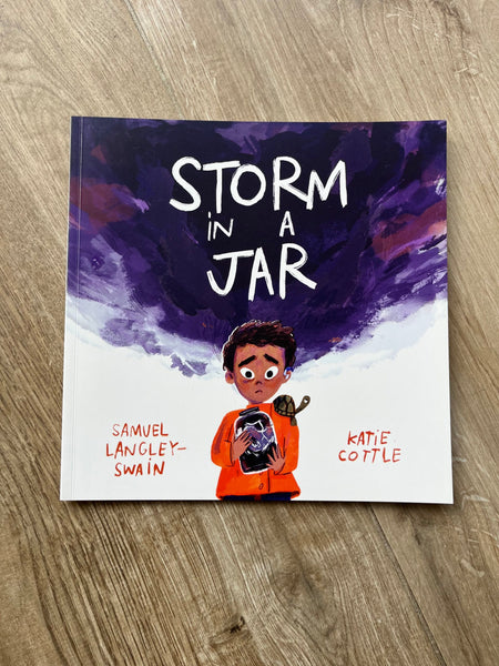 Storm in a Jar picture book cover