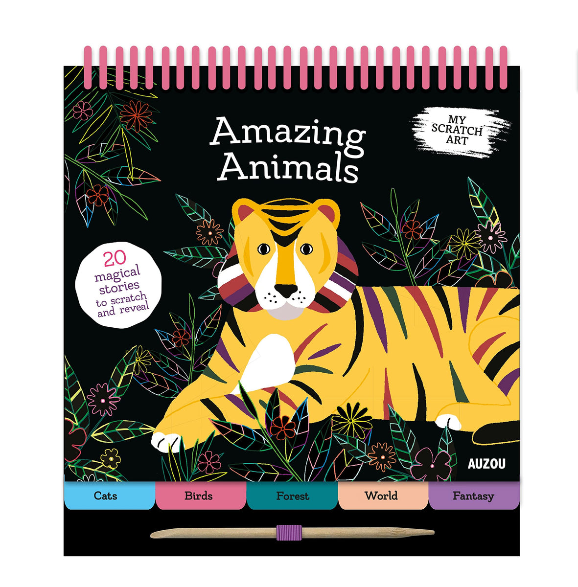 Amazing Animals Scratch Art – ChocoLit