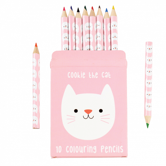 Cookie the Cat Colouring Pencils