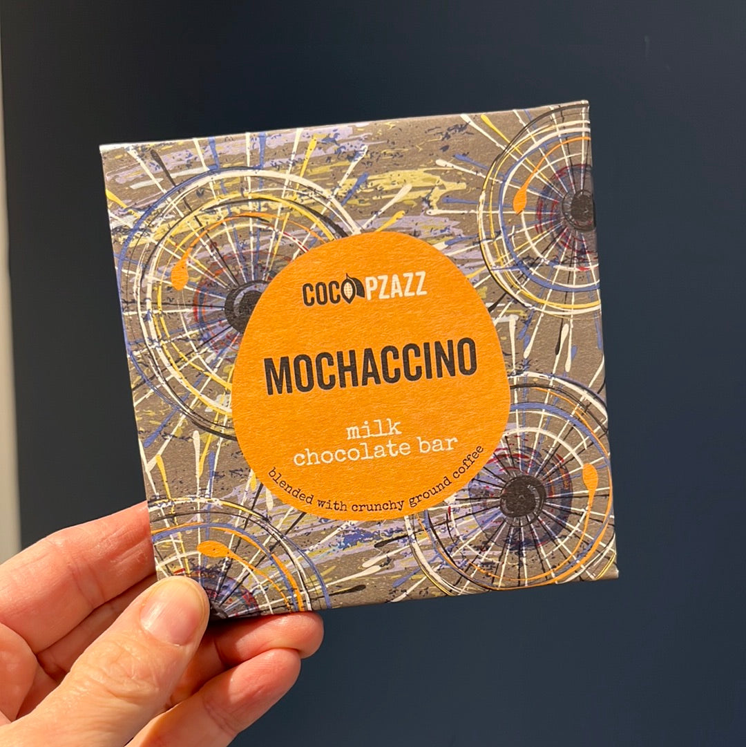 Coco Pzazz Mochacino Milk Choc 80g