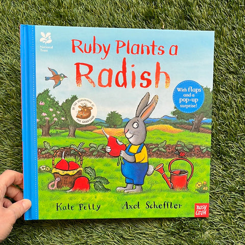 Ruby Plants a Radish