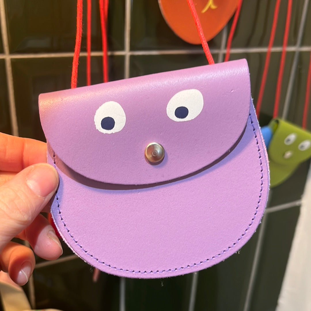 Googly Eye LILAC Pocket Purse