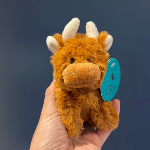 Mini BROWN Highland Cow