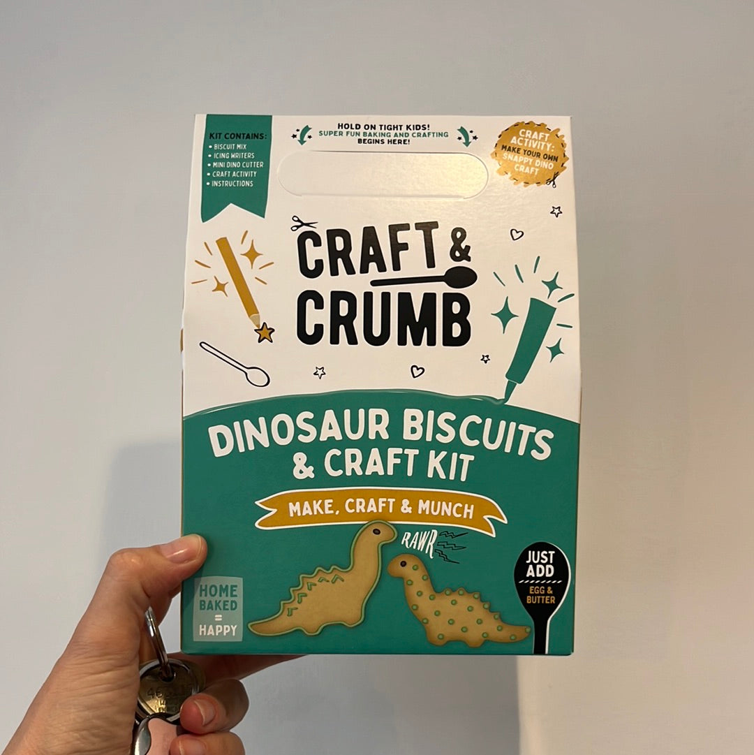Craft & Crumb Mini Dinosaur Bake Kit