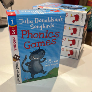Songbirds Phonics Games Cards