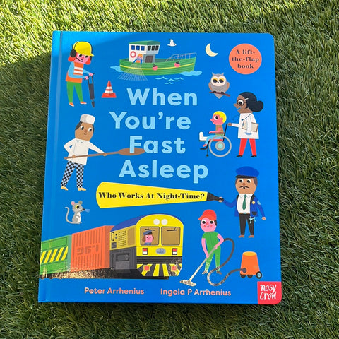 When You're Fast Asleep lift-the-flap book