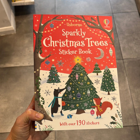 Sparkly Christmas Tree Sticker Book