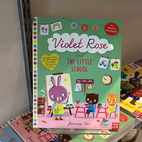 Violet Rose Little School Sticker Book