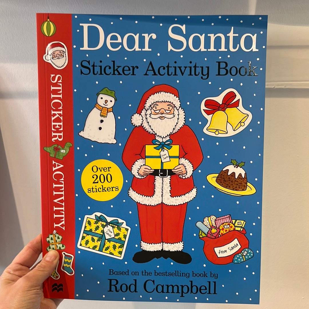 Dear Santa Sticker Activity Book