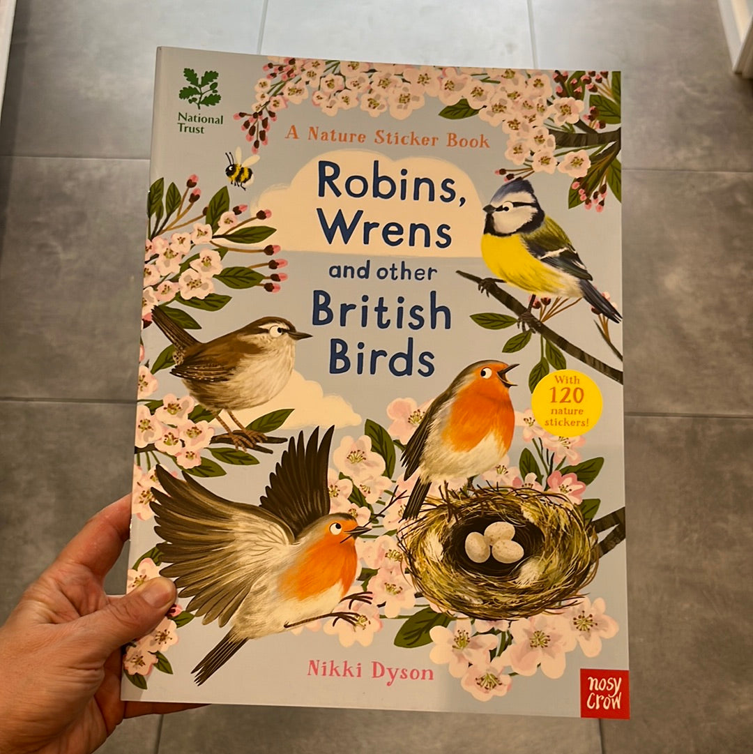 NT Robins Wrens Sticker Book