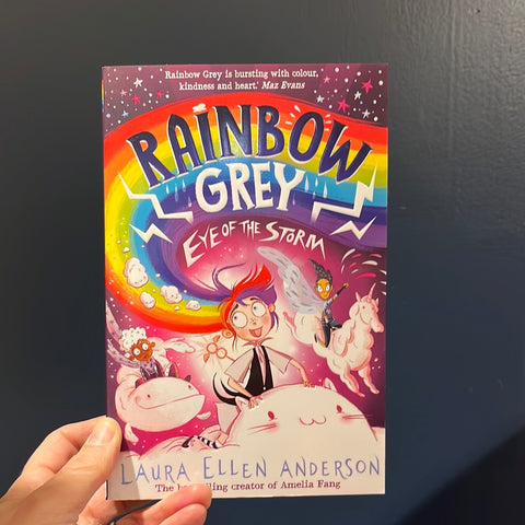 Rainbow Grey Eye of the Storm