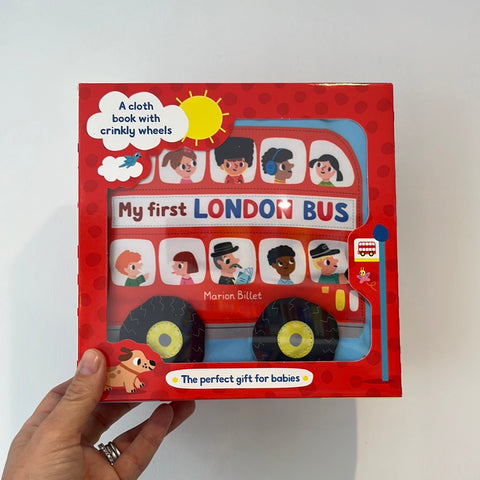 My first London bus CLOTH book