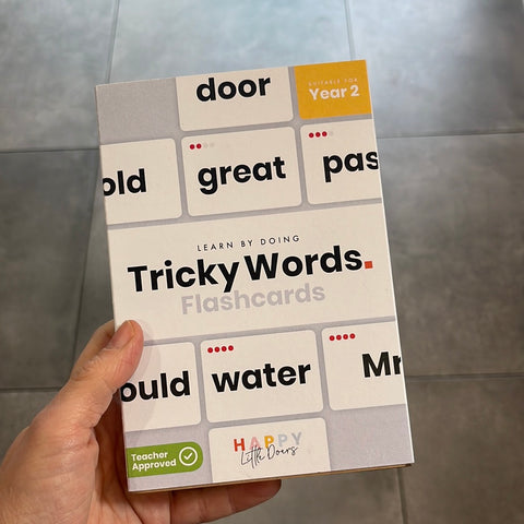 Tricky Words Year 2 Flashcards