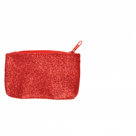 Red Glitter Mini Purse