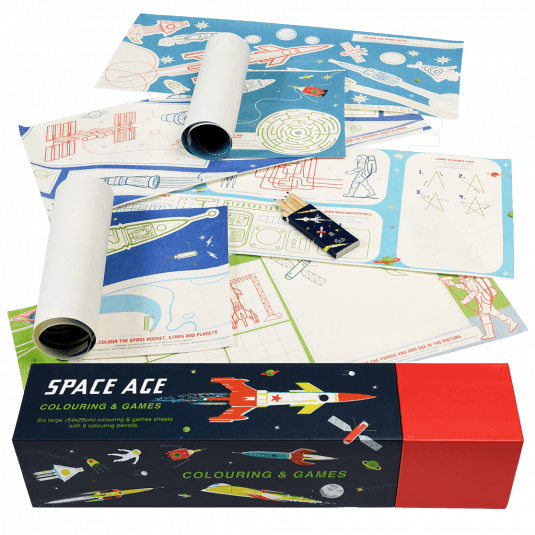 Space Age Activity Sheets