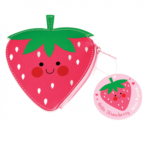 Hello Strawberry Purse